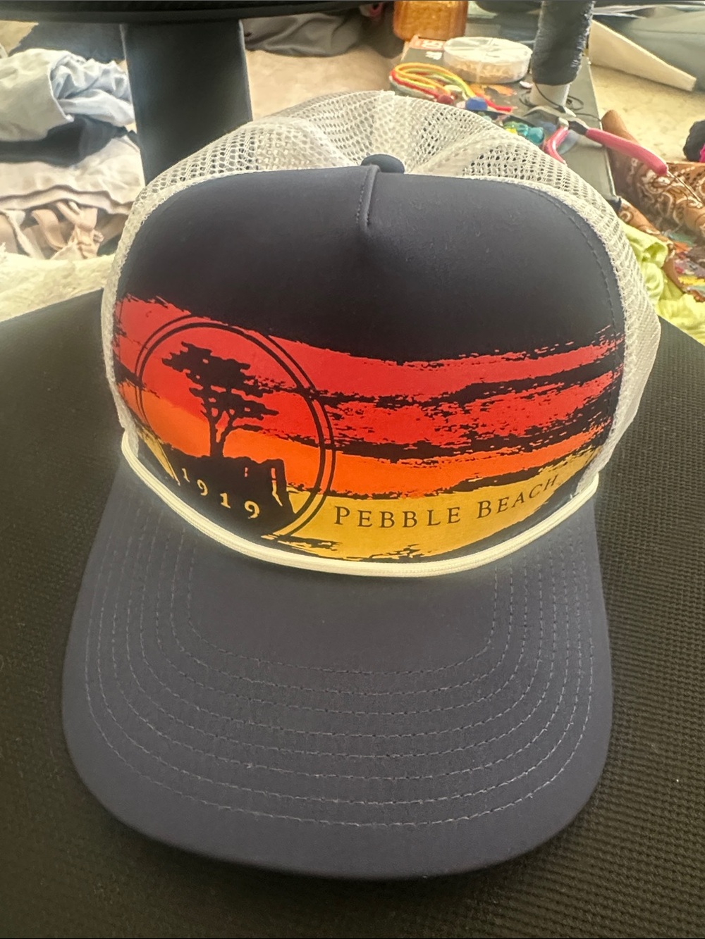 Pebble Beach trucker hat